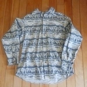 Woolrich Fish Button Up